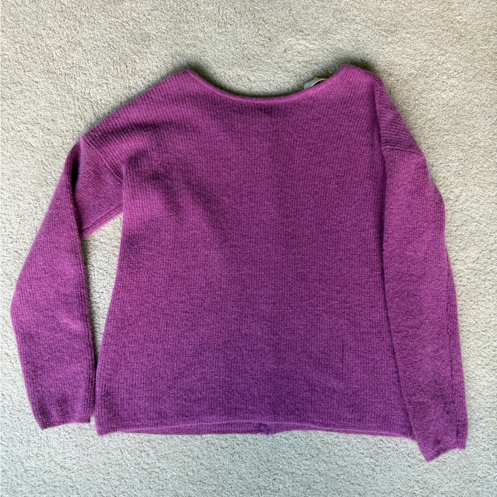 Sezane orchid Gaspard cardigan - Picture 5 of 9